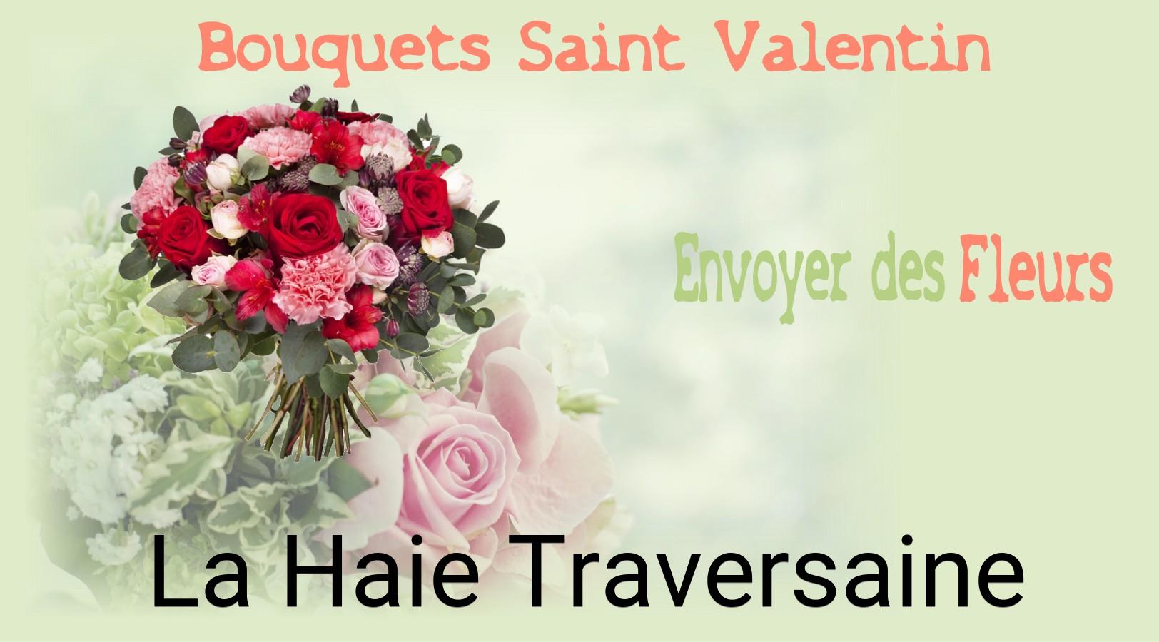 Roses de Saint-Valentin livrées à La Haie-Traversaine